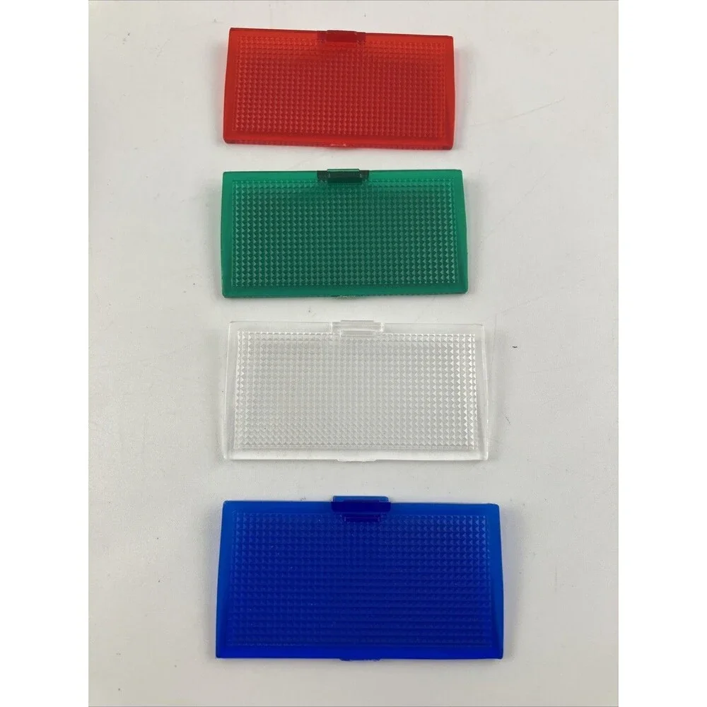 Wide Angle Adaptor & 3 Colored Filters - Red, Blue, Green